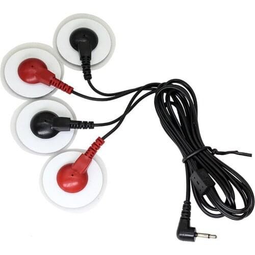 Electro Shock Accessories Nipple Pads Breast Body Massage Paste Pads Gel Pads With Cable Adult Erotic Sex Toy For Men BDSM