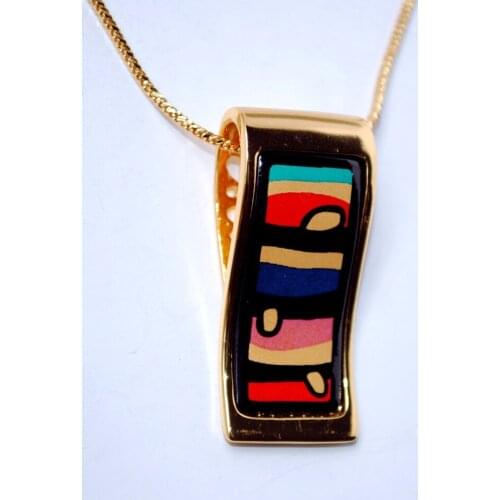 Enamel Pendant European and American style cloisonne process006
