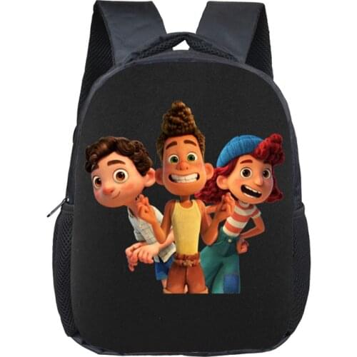 Cute 12 Inch LUCA Backpack Student book bag Childrens backpack Cartoon School Backpack Boys Girls Back to School Book Bag