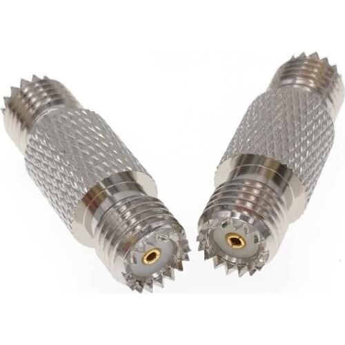 Mini-UHF Adapter Mini-UHF Jack To Jack Male To Male Straight 1pc