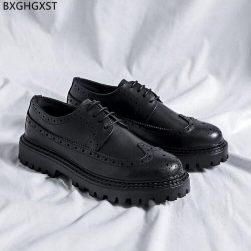 Brogues Men Dress Shoes Leather Luxury Designer Shoes Men High Quality Casual Business Shoes Men Sapato Social Masculino Zapatos