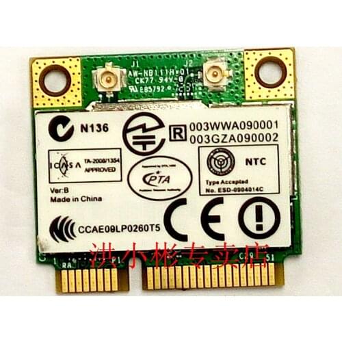 Wholesale Original Wireless card for Broadcom BCM43228 BCM943228HM4L 300Mbps 802.11 a/b/g/n half Mini PCI-E 2.4G/5GHZ card
