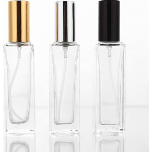 10pcs 15ml-20ml clear Glass Empty Perfume Bottles Atomizer Spray Refillable Bottle Spray Scent Case with Travel Size Portable