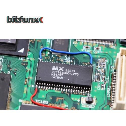 SEGA Dreamcast BIOS Chip MX29LV160TMC-90 and 29F1610 Bootloader BIOS