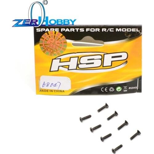 68047 Countersink screw M2*8 1/10 Off-Road Crawlercar car parts 136100