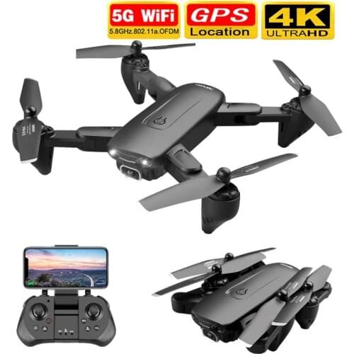 2020 new F6 drone 4K HD dual camera GPS FPV WiFi drone with follow me 5g optical flow foldable RC quadopter professional drone