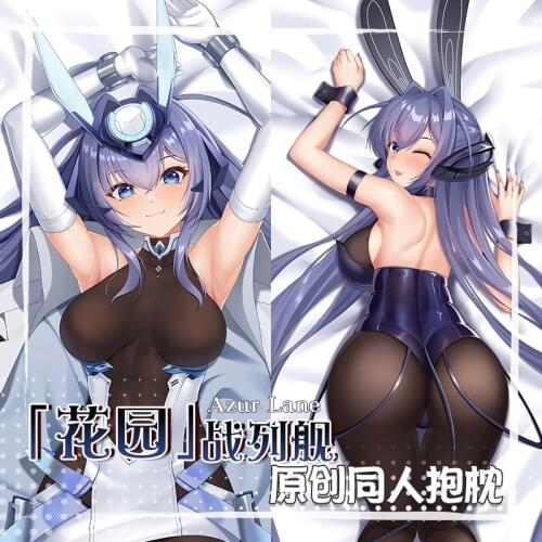 Anime Azur Lane Garden NEW JERSEY Cosplay Cartoon Dakimakura Hugging Body Pillow Case Otaku Pillowcase Cushion Cover Gifts New