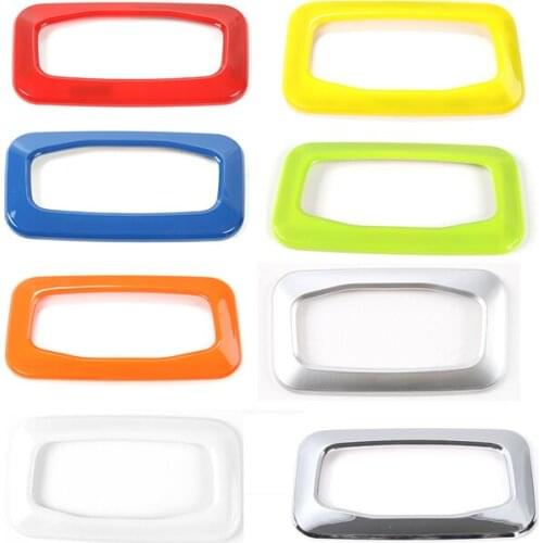 MOPAI Car Interior Rear Top Reading Light Decoration Cover Trim Stickers For Jeep Renegade 2015-2016 No Sunroof Car Styling