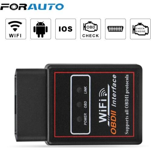 Car Scanner Tool ELM 327 V2.1 OBD2 Code Reader for IOS OBD2 Car Diagnostic Tool Scanner WIFI ELM327 OBDII Auto Diagnostic Tool