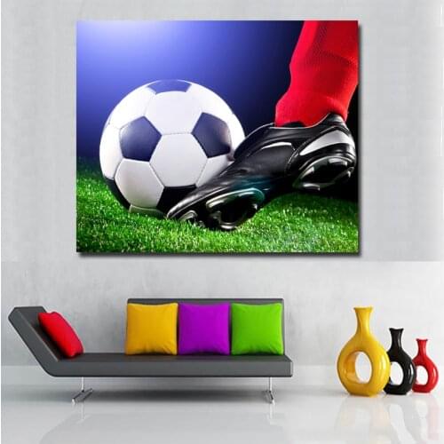Diy Diamond Painting Football Legs Athletic shoe Full Embroidery Cross Stitch Kits Mosaic Diamond art sport wall stickersZP-2274