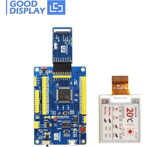 1.54 inch color e-ink display with Demo kit e paper display