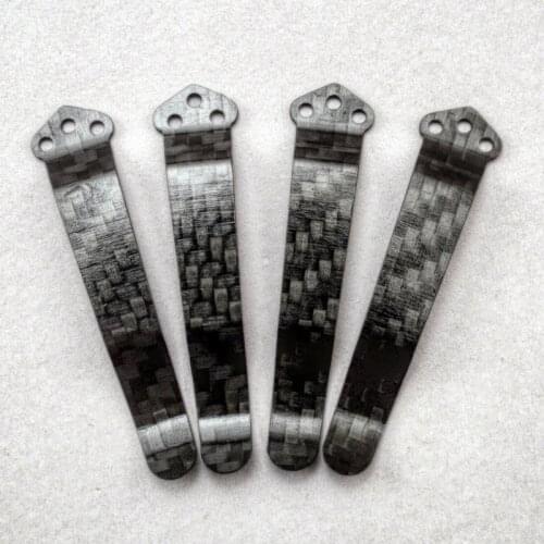 1 PieceCarbon Fiber Pocket Clip for SPYDERCO C81 C149 C11 C10 C41 for Benchmade 710 551 810 940 941 943 530 707 for ZT 0620 0630