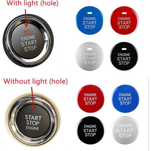 Car Start Stop Engine Push Switch Buttons Cover Sticker Fit For Subaru Impreza XV Forester BRZ Outback Sti Gt Wrx Car Styling