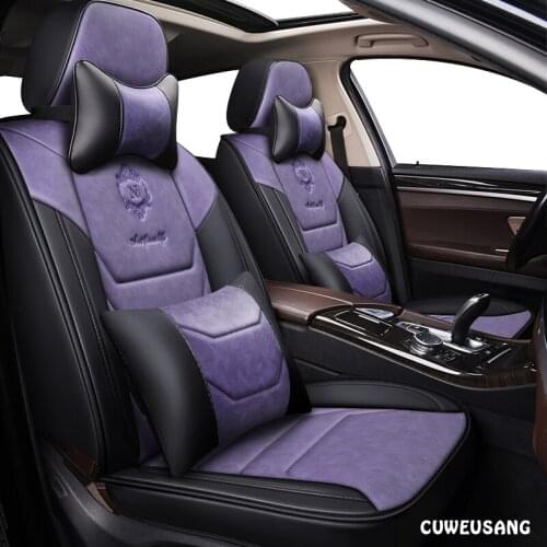 CUWEUSANG leather car seat cover For Changan all models CS75 CS35 CX20 CX30 CS15 CS95 CS55 car seats