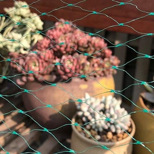 Reusable Nylon Garden Netting- Fruit Tree Netting Protect Plants and 50 Pcs Plant Ties Garden Bird Netting 13 x 26 Ft