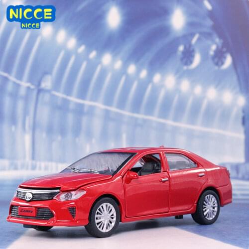 Nicce 1:32 Model Car Toyota Camry Alloy Diecast Toy Car Children Metal Toys Pull Back Wheels Machinery For Kids Boy Gift