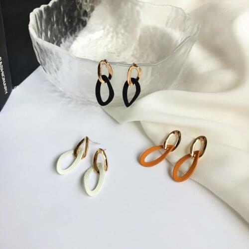 Hollow Simple Multi Drop Earrings 2020 Korean Fashion Long New Earrings