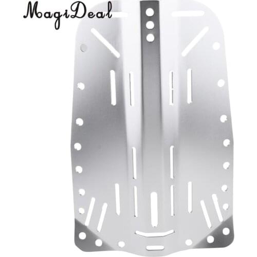 Professional Strong Aluminum Alloy Dive Backplate Hardware for Scuba Diving Diver BCD Harness System