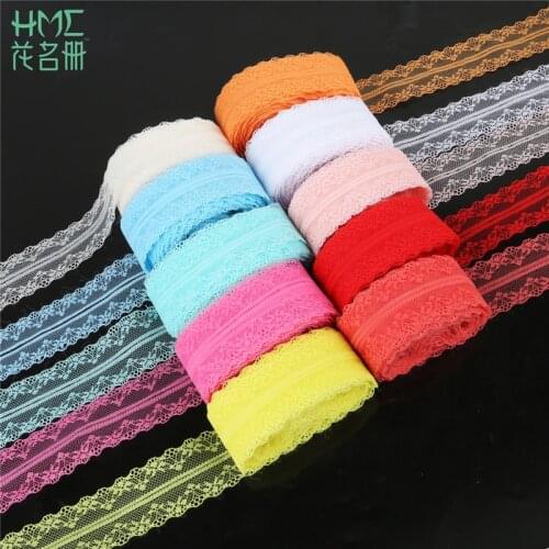 10yards 40mm Wide Bilateral Handicrafts Embroidered Net Lace Trim Ribbon Wedding/Birthday/Christmas/Bow Decorations Wholesale