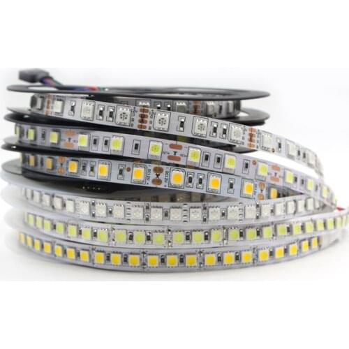 DC12V 5050 5054 LED Strip SMD RGB Warm White Blue LED Strip Light Waterproof Led Tape flexible Strip Light 60Leds/m 120Leds/m
