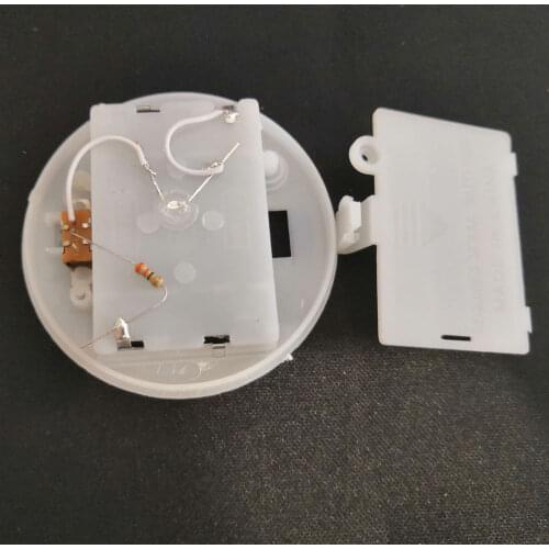 5pcs White 65mm 3xAAA battery holder battery case round base LED light