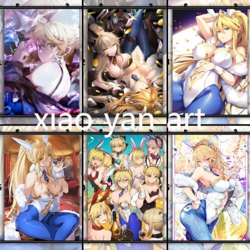 Diamond Painting Fate Grand Order Saber Lancer Artoria Pendragon Animation Diamond Mosaic Cross Stitch Kits Home Decoration
