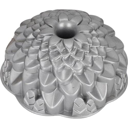 Aluminum Die Cast Heavy Windspout Cake Pan Non Stick Cake Mold Metal DIY Kitchen Supplies Bakeware-Irregular Style