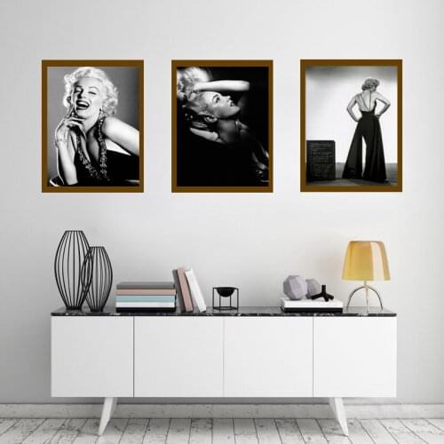 Black White Girl Wall Art Canvas Painting Posters And Print Personalized Wall Print Wall Pictures Cuadros No Poster Frame