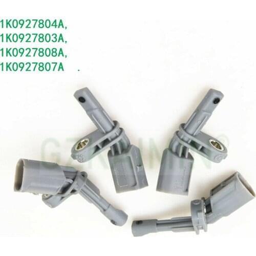 ABS Wheel Speed Sensor 1K0927804A 1K0927803A 1K0927808A 1K0927807A For VW Golf CC Sharan Eos Jetta Touran Passat B7 Audi Q3