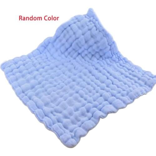 Baby Muslin Washcloths 6 Layers Cotton Bath Towel Absorbent Newborn Face Wipes
