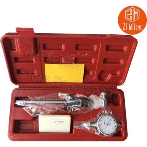 Inner Diameter Dial Indicator Gauge Cylinder Indicator Inner Diameter Indicator 10-18mm+18-35mm Engine Dial Bore Gauge Hole Indi
