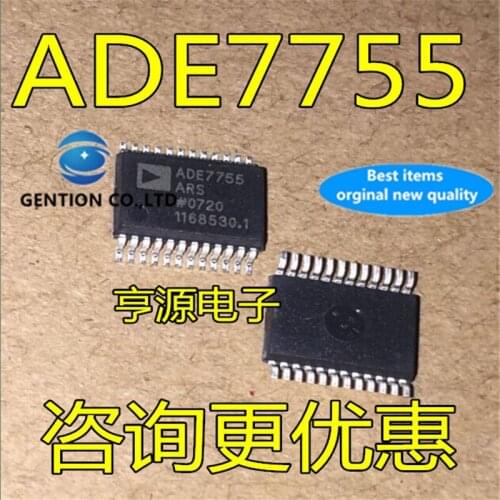 10Pcs ADE7755 ADE7755ARS ADE7755ARSZ SSOP24 Electric energy measurement in stock 100% new and original