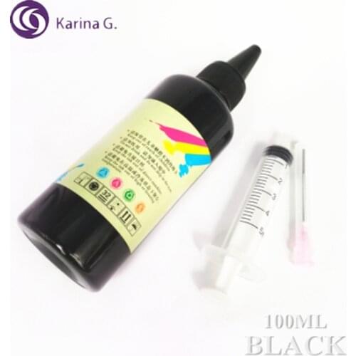 Quality Refill ink For Canon Cartridges & Ink Tank, Dye Ink Photo Ink for Canon Desktop / All-in-One printer . 100ML per color