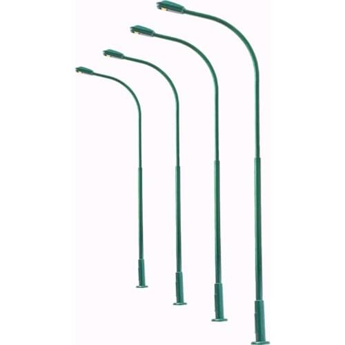 Railway Train Lamp Model Light Diorama Lamppost Model Making DIY Architecture Building Landscape Scenery for Railroad Decoration