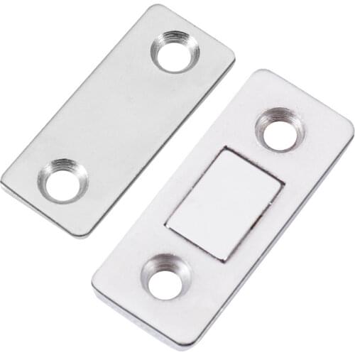 Super Thin Magnet Door Stops Magnetic Door Stopper Non-punch Available Door Holder Hidden Doorstop Furniture Door Hardware