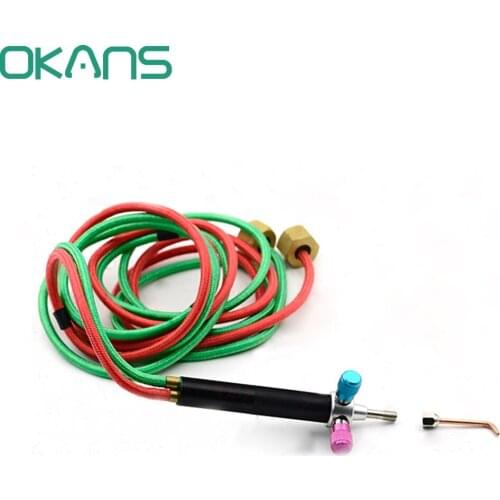 Welder Set Tool Gas Oxygen Welding Torch Acetylene Cutting Kit w/ 5 Nozzles Used In Jewelry and Metal Sculpture Glass Tools
