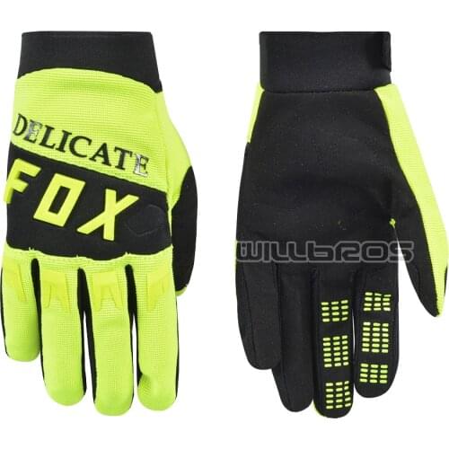2021 The New One Delicate Fox Mountain Bicycle Offroad Gloves Motocross Motorbike Downhill Bike Gloves