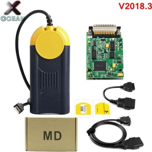 New Arrival V2018.3 Multi-Diag Access J2534 Pass-Thru OBD2 Device Multidiag Universal OBDII Diagnostic Tool