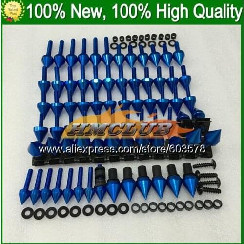 Fairing bolts full screw kit For SUZUKI GSXR1000 03 04 05 06 GSXR 1000 GSX R1000 K3 K5 2003 2004 2005 CL156 Nuts bolt screws Nut