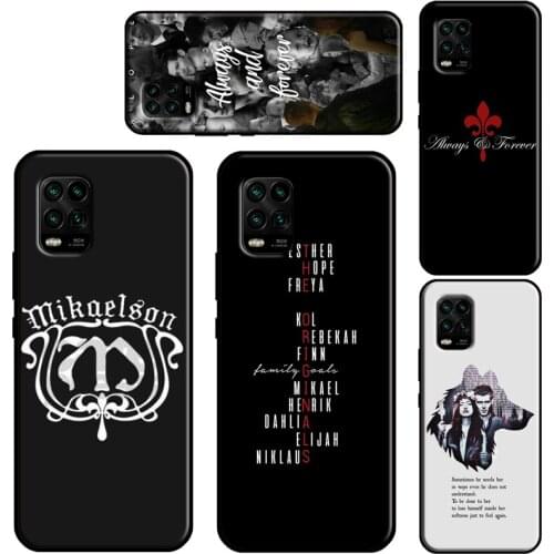 The Originals Vampire Diaries Case For POCO X3 Pro M3 F2 F3 Back Cover For Xiaomi Mi 11 Ultra Note 10 Lite Mi 9T 10T Pro