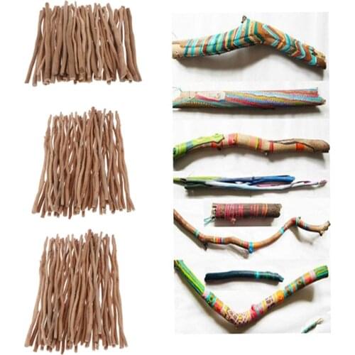 50pcs Natural Wood Sticks Branch Wooden Driftwood Rustic Decors