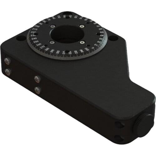 PDV mini high precision electric rotary table / worm gear turret / indexing plate, resolution 0.0025