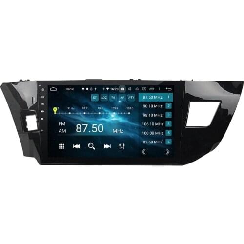 PX6 4gb+64gb Android 10 Car Radio DVD GPS Bluetooth 5.0 WIFI for Toyota Levin 2013 2014 2015 Car Multimedia Player