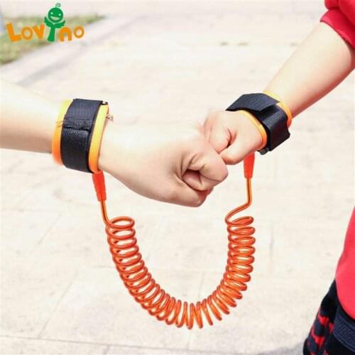 Toddler Baby Kids Safety Harness Cut Continuously Child Leash Anti Lost Wrist Link Traction Rope 2021 New Hot