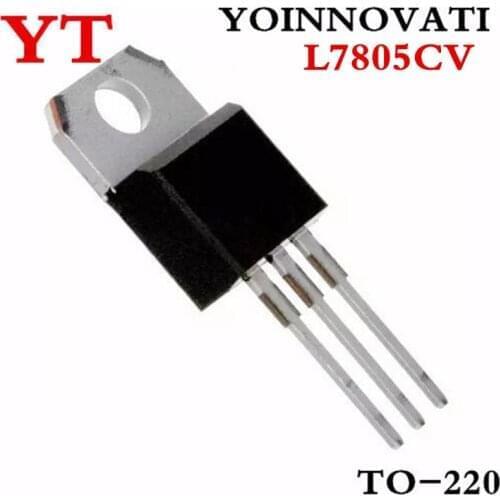 1000PCS L7805CV TO220 L7805 TO-220 7805 LM7805 MC7805 stabilivolt voltage-regulator tube New original