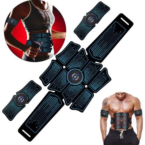 Abdomen Muscle Trainer Stimulator Muscles Electrostimulator Toner Gym Wireless Vibration Body Slimming Sport Fitness Equipment