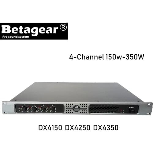 Betagear 4 Channel Amplifi Sound Amplifier 150-350W Audio Amplifier Class D Amplifier Professional Best Power Amplifier High End