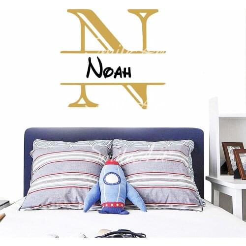 Cartoon Personalized Name Vinyl Kitchen Wall Stickers Wallpaper For Living Room Bedroom Vinyl Art Decal
