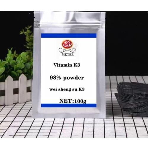 High-quality Pure Vitamin K3 Powder for Liver Detoxification, Diuresis Has Obvious Effect, Free Delivery