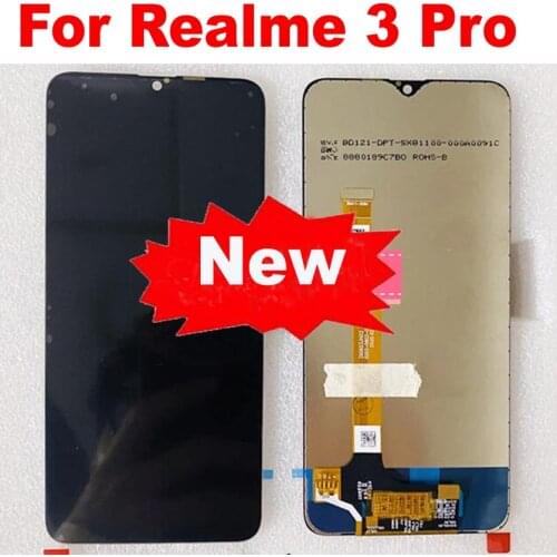 100% Tested Best Working Full LCD Display Touch Panel Screen Digitizer Assembly For OPPO Realme 3 Pro RMX1851 Sensor Pantalla